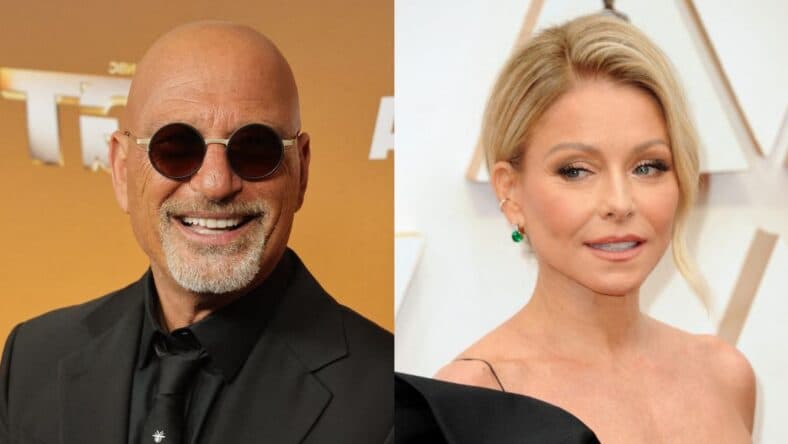 Howie Mandel, Kelly Ripa photo collage