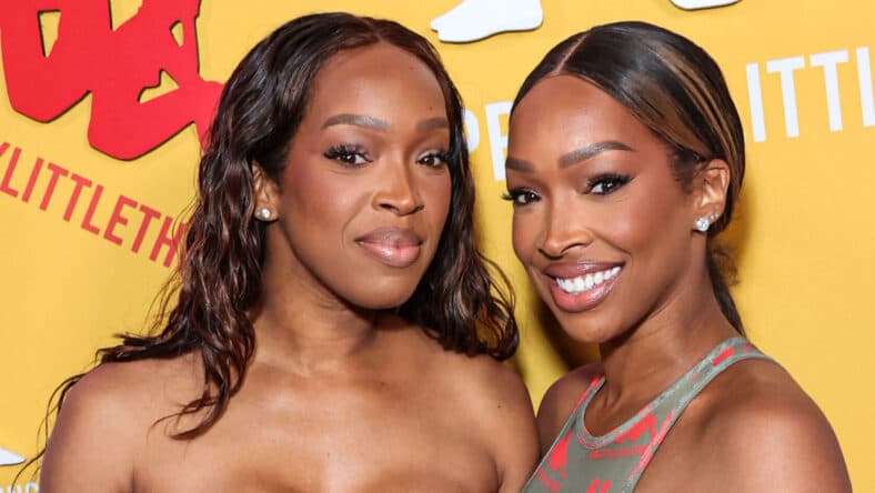 Malika/Khadijah Haqq posing on the red carpet.