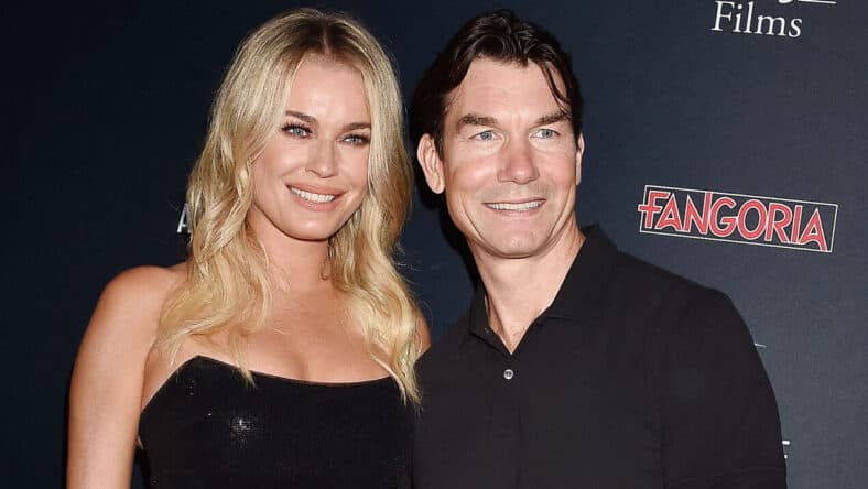 Rebecca Romijn and Jerry O'Connell at the Premiere of Fangoria's "Satanic Panic"