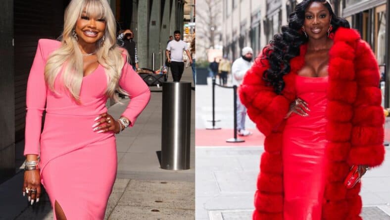 Photo collage of Phaedra Parks and Wendy Osefo.