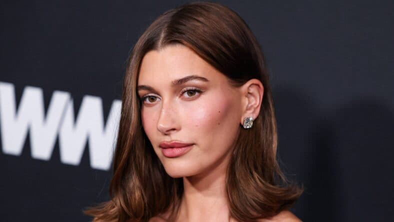 Hailey Bieber at the 2026 WWD Style Awards, Golden Globes