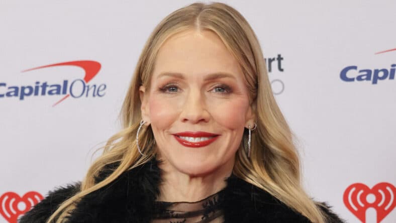Jennie Garth at iHeartRadio 102.7 KIIS FM's Jingle Ball 2025