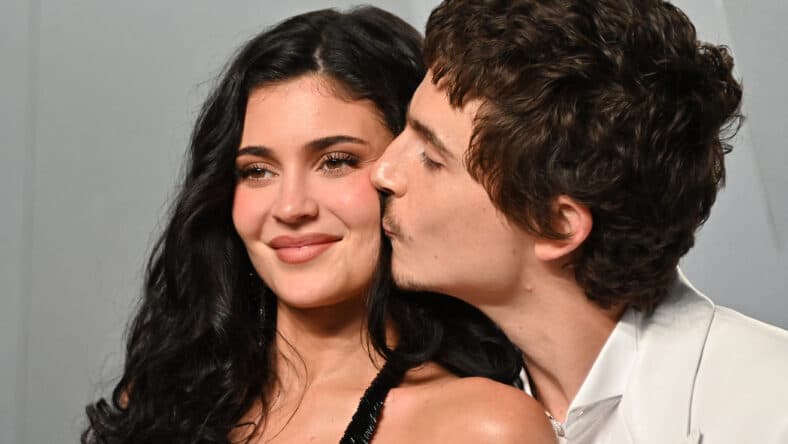Kylie Jenner and Timothee Chalamet