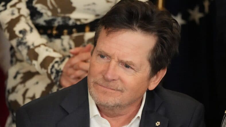 Michael J. Fox attends Medal of Freedom Ceremony
