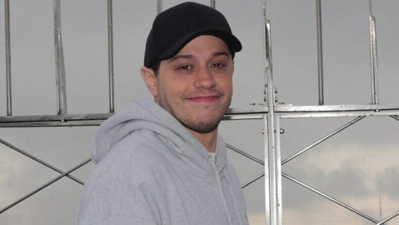 Pete Davidson and bestselling author Dav Pilkey light the Empire State Building
