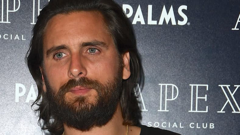 Scott Disick arrives at Apex inside the Palms Casino Resort