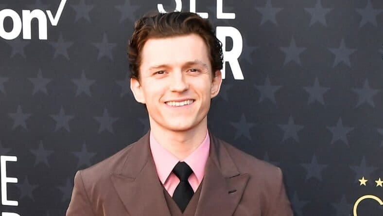 Tom Holland smiling