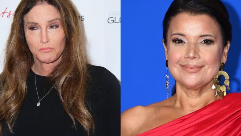 Photo collage of Caitlyn Jenner and Ana Navarro.