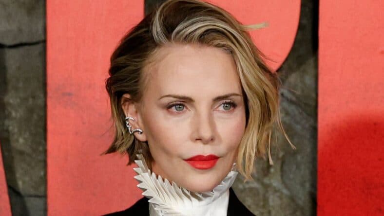 Charlize Theron on the red carpet
