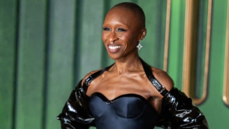 Cynthia Erivo on the red carpet