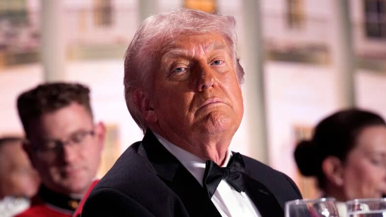 Donald Trump at White House Correspondents' Dinner 2026