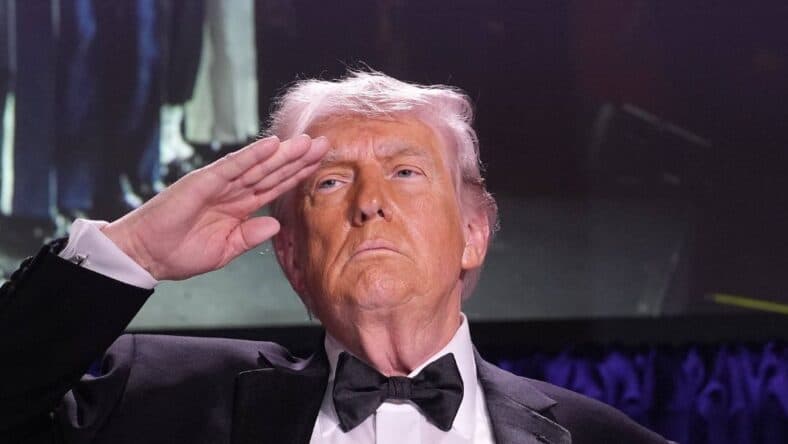 Donald Trump at the White House Correspondents' Association Dinner