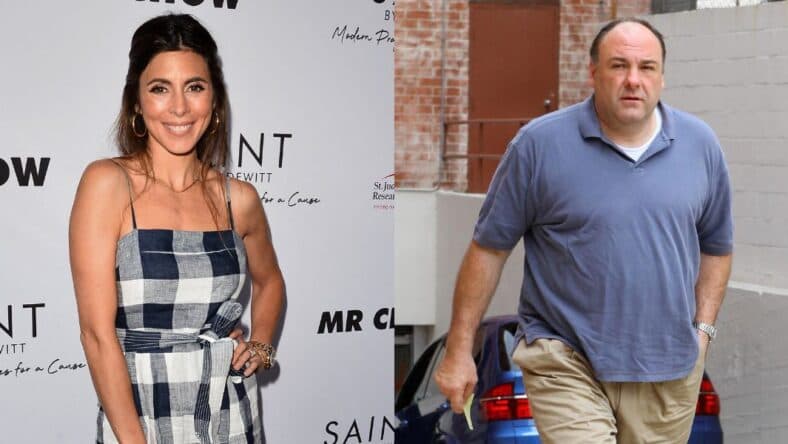 Jamie Lynn Sigler, James Gandolfini