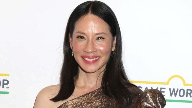 Lucy Liu on the red carpet