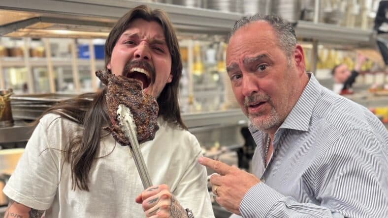 Dominik Mysterio and Chef Barry