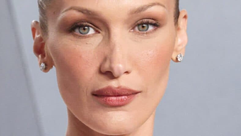 Bella Hadid close up