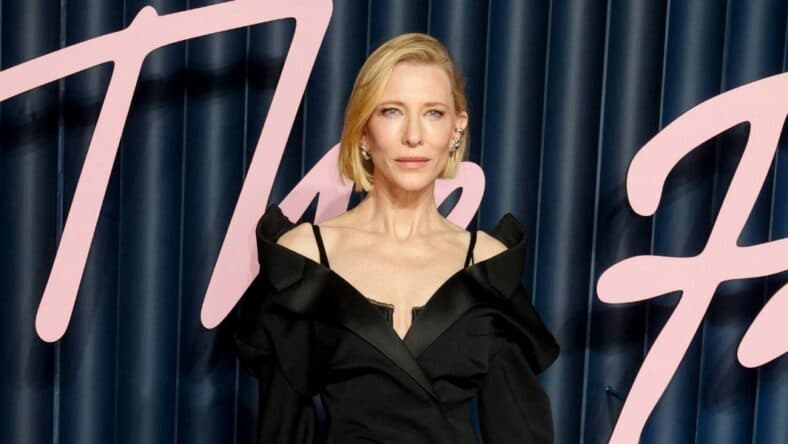 Cate Blanchett posing