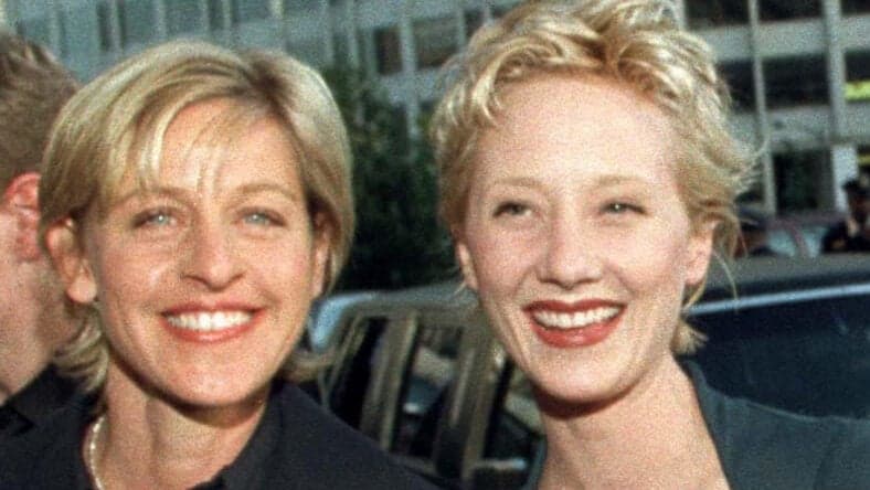 Ellen DeGeneres and Anne Heche