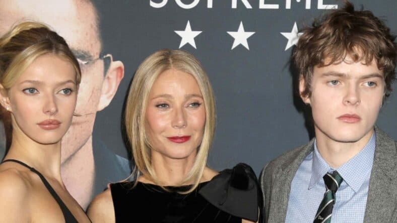Gwyneth Paltrow and her kids-