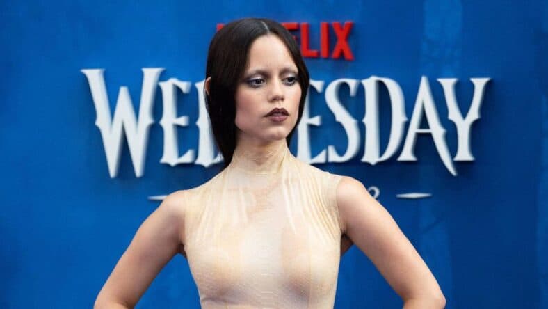 Jenna Ortega on the red carpet