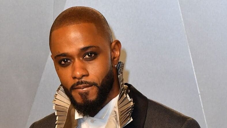 LaKeith Stanfield posing