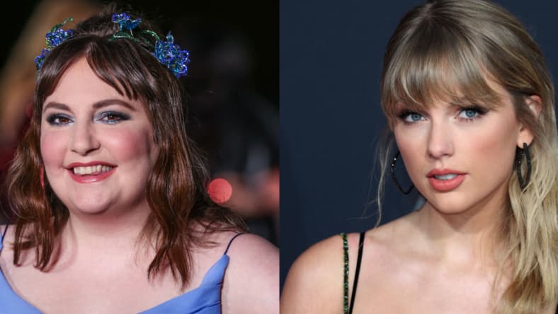 Lena Dunham and Taylor Swift