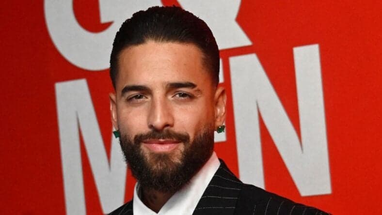 Maluma posing