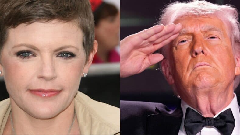 Natalie Maines- Donald Trump collage