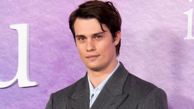 Nicholas Galitzine posing