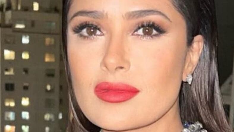 Salma Hayek close up