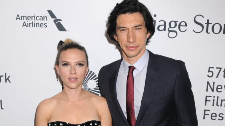 Scarlett Johansson and Adam Driver at New York Marriage Story premiere