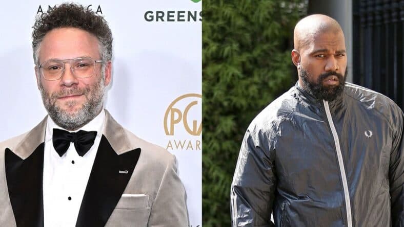 Seth Rogan Kayne Seth Rogen And Jon Stewart Rip Kanye West's Comeback