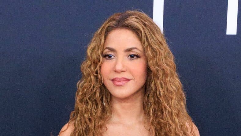 Shakira on the red carpet