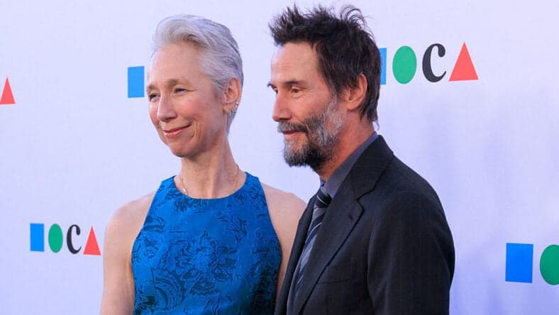 Alexandra Grant and Keanu Reeves at the MOCA Gala 2026