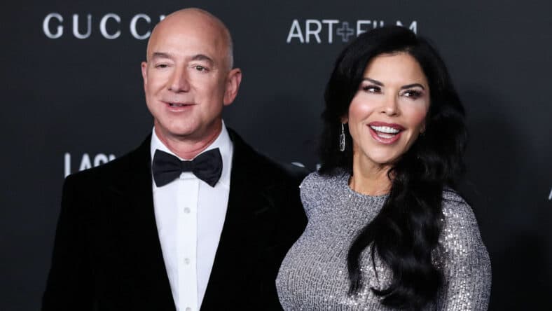 Jeff Bezos and Lauren Sanchez