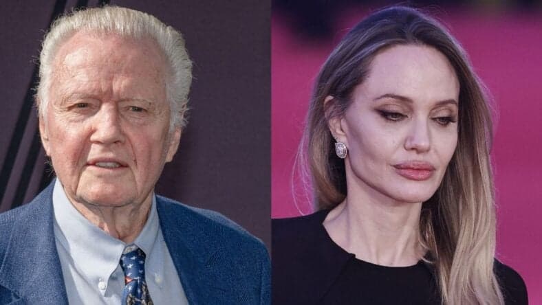 Jon Voight, Angelina Jolie photo collage