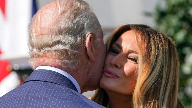 Trumps welcome King Charles And Queen Camilla