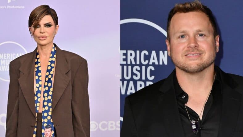 Lisa Rinna and Spencer Pratt side by side