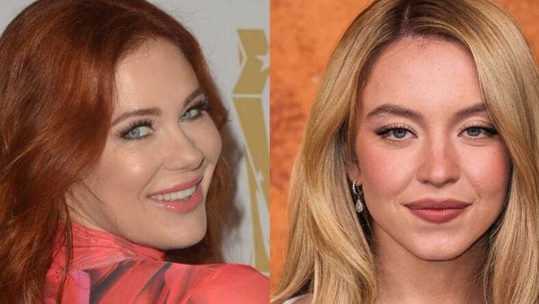 Maitland Ward (left) Sydney Sweeney (right)