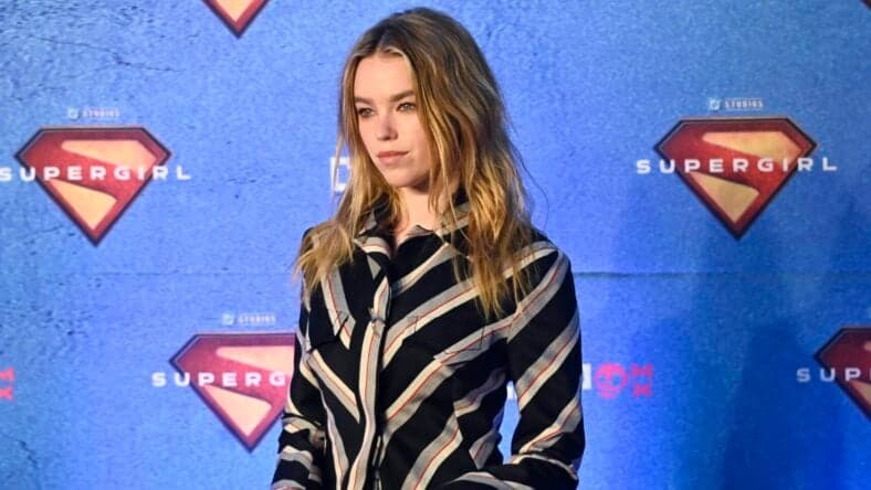 Milly Alcock at the Supergirl Photocall In Mexico City