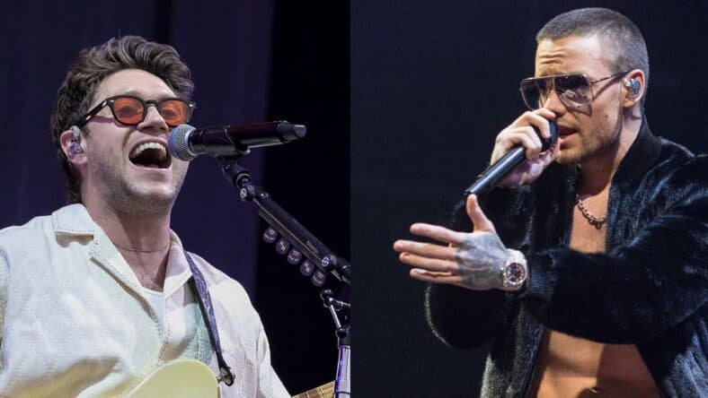Niall Horan (left) Liam Payne (right)