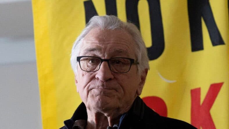 Robert DeNiro at No Kings Press Conference