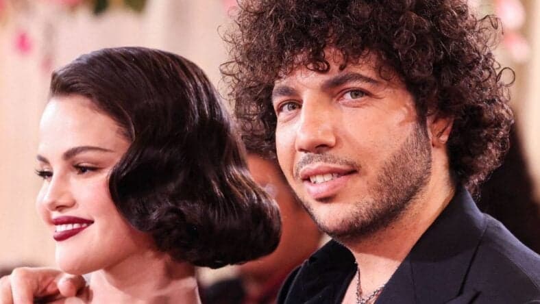 Selena Gomez and Benny Blanco at 83rd Annual Golden Globe Awards