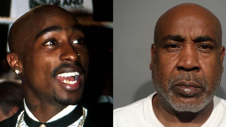 Tupac Shakur, Duane "Keefe D" Davis, photo collage