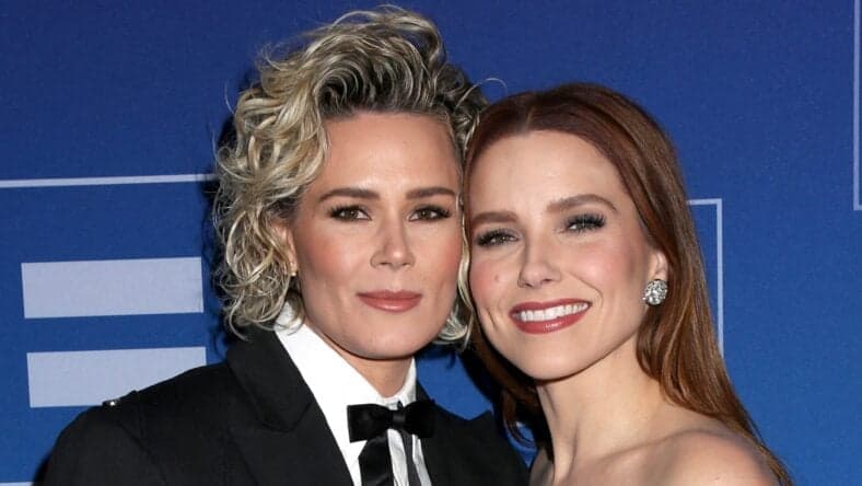 Ashlyn Harris and Sophia Bush at Human Rights Campaign 2025 Greater New York Dinner
