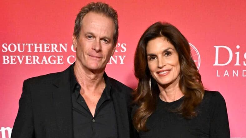 Rande Gerber and Cindy Crawford at Keep Memory Alive's Annual Power Of Love Gala