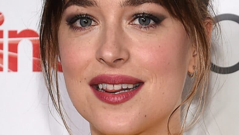 Dakota Johnson close up