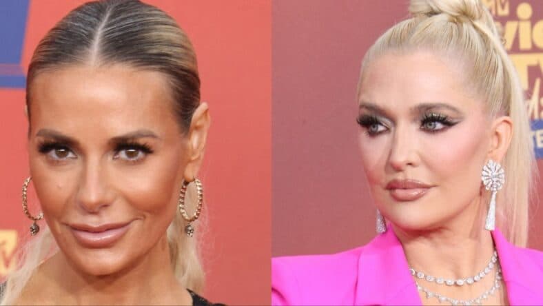 Dorit Kemsley and Erika Jayne collage