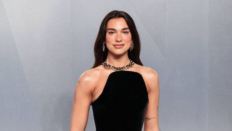 Dua Lipa smiling