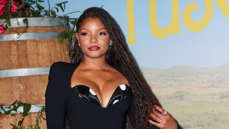 Halle Bailey posing
